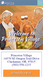 Mobile Screenshot of princetonvillageassistedliving.com